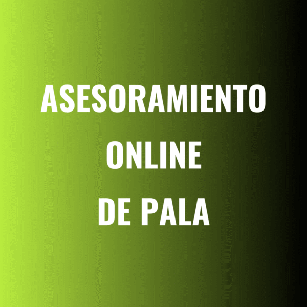 Asesoramiento Online de Pala