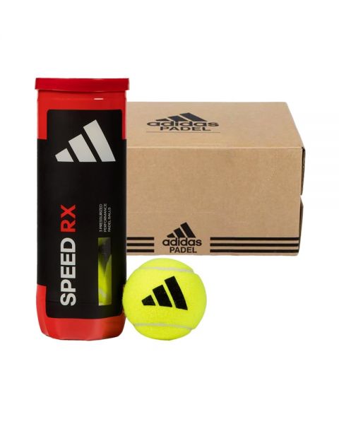 Cajon 72 Pelotas Padel - 24 Botes de 3 uds - Adidas Speed RX