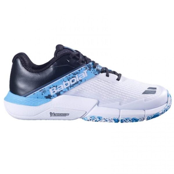 Zapatillas de Padel Babolat Movea 2 Blanco Azul Cian