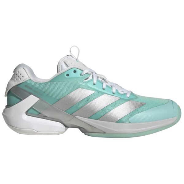 Zapatillas Adizero Ubersonic 5 W Color Flash Aqua/silver Met./blush Pink
