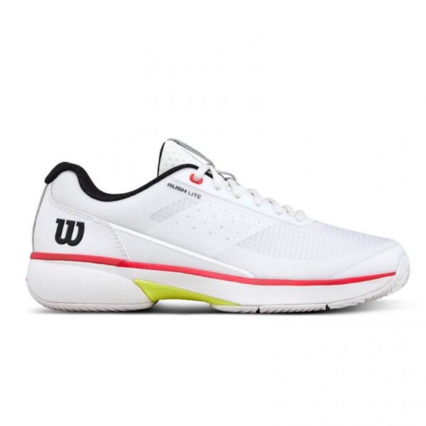 Zapatillas de Padel Wilson Rush Lite 5 Clay Blanco Negro