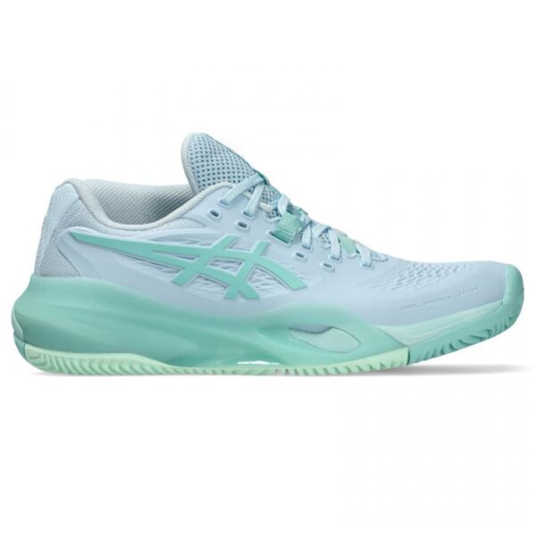 Asics Gel Resolution X Clay Azul Verde Mujer