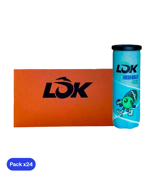 Cajón Pelotas Lok Fresh (Pack x24)